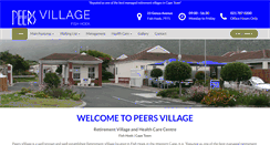 Desktop Screenshot of peersvillageretirement.co.za